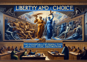 Freedom and Choice: The Existentialist Perspective Against Stoic Determinism